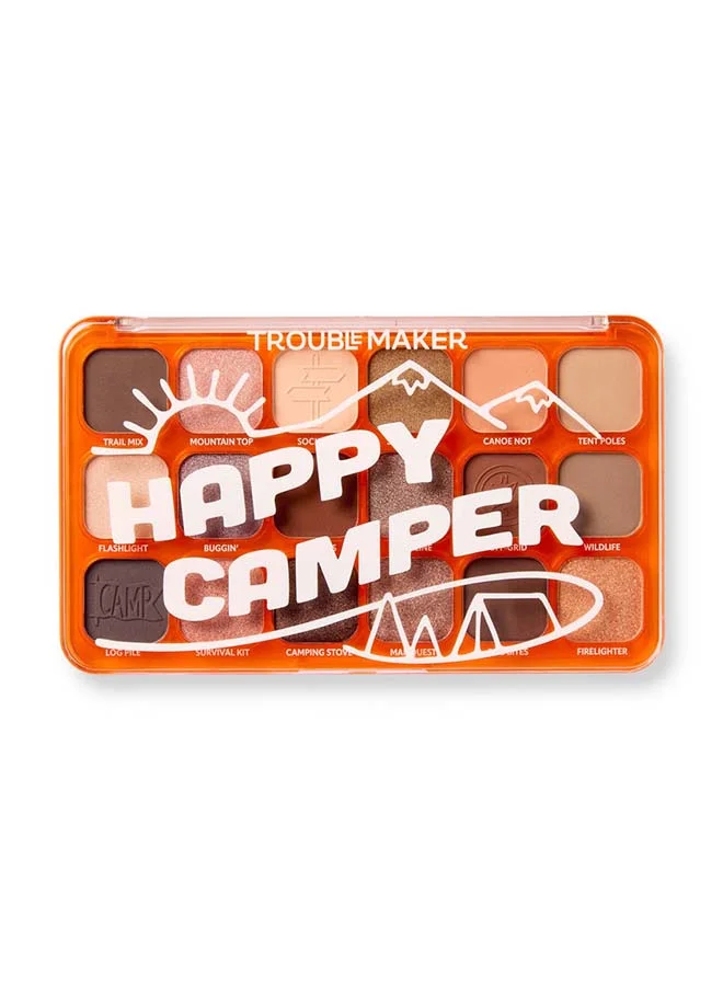 صانع المتاعب Big Trouble Shadow Palette Happy Camper